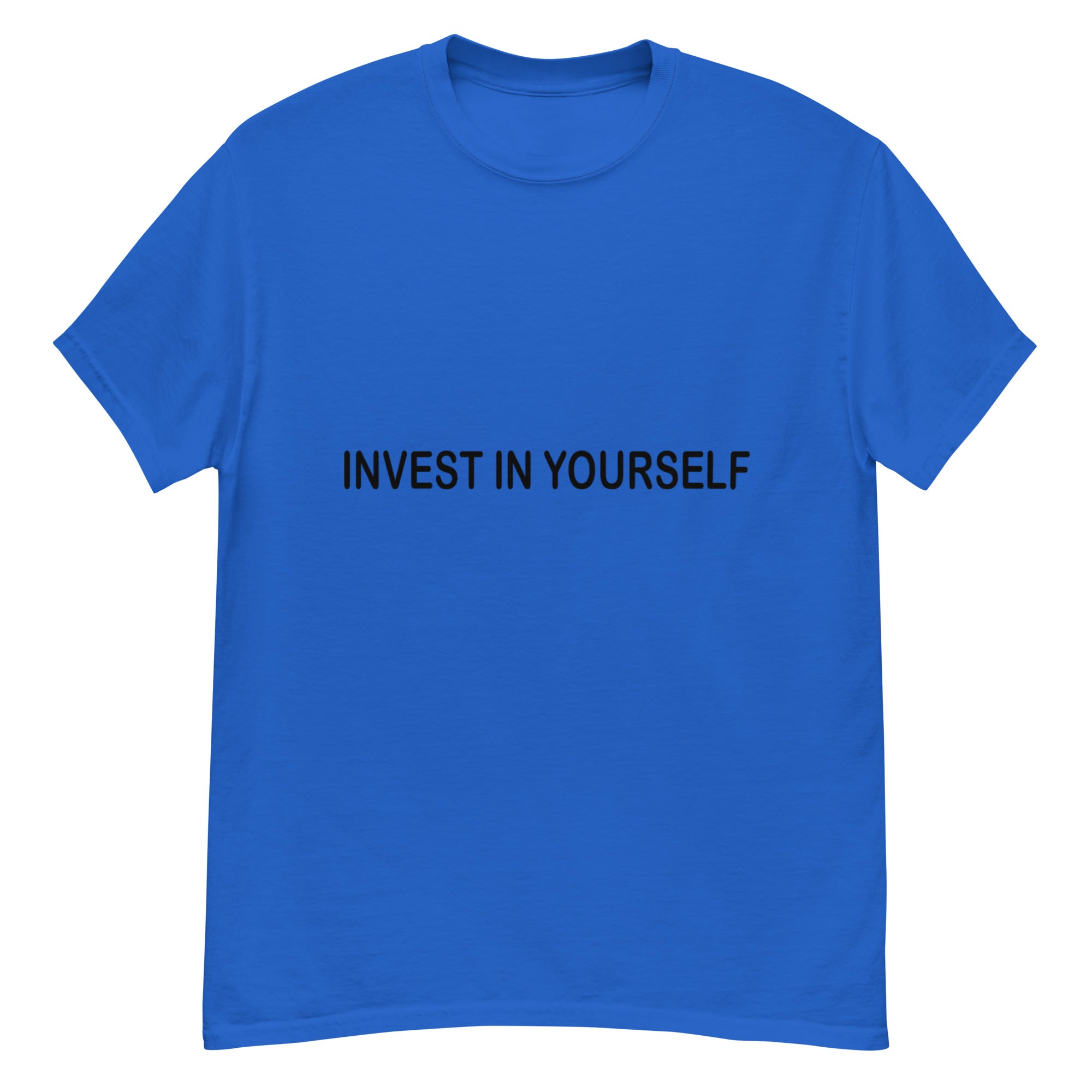 INVEST IN YOURSELF CONCEPT TEE – Blackisdopeshop